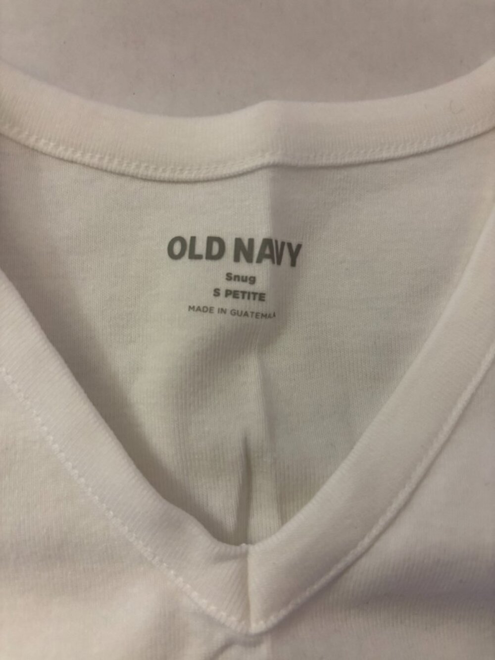 Snug V Neck Petite Top